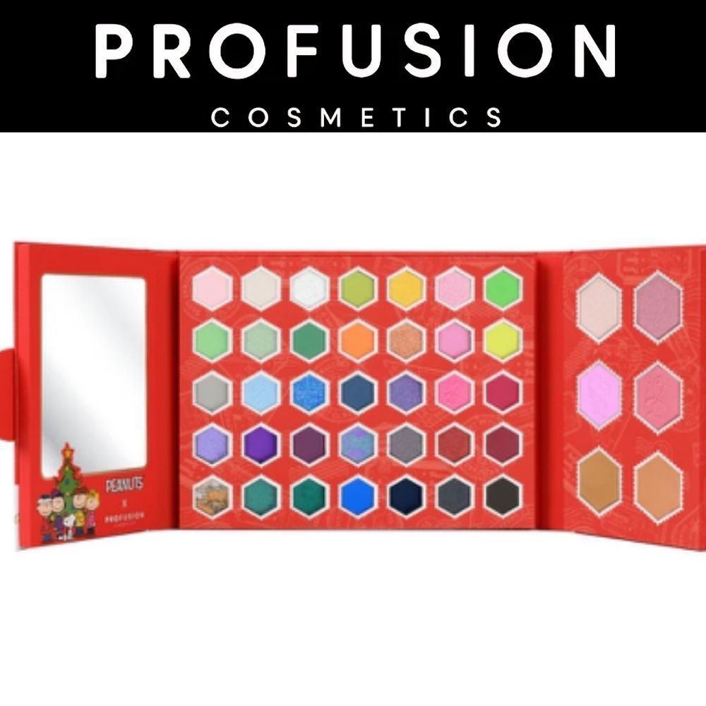 Profusion X Pranuts Snoopy's Starlit Holiday 41 Shade Eye & Face Palette